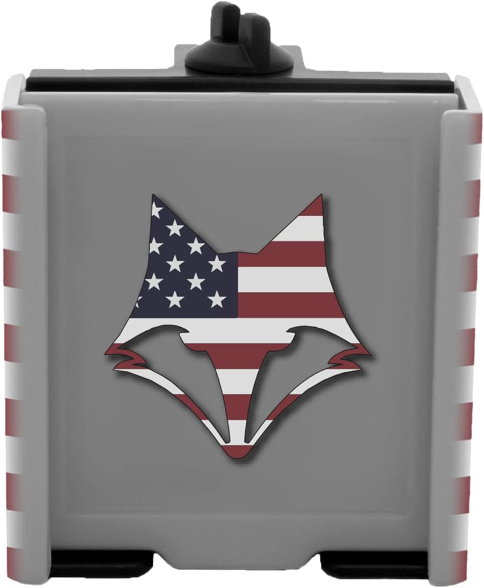 Patriotic American Flag Golf Cart - Phone Caddy
