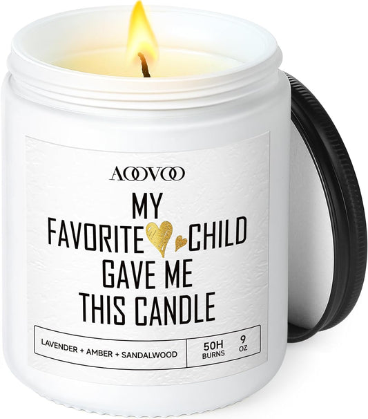 Funny Mothers Day Gift, Mom Candle Gift, Mom Birthday Gifts, Lavender Scented Candle, 9 Oz Soy Wax