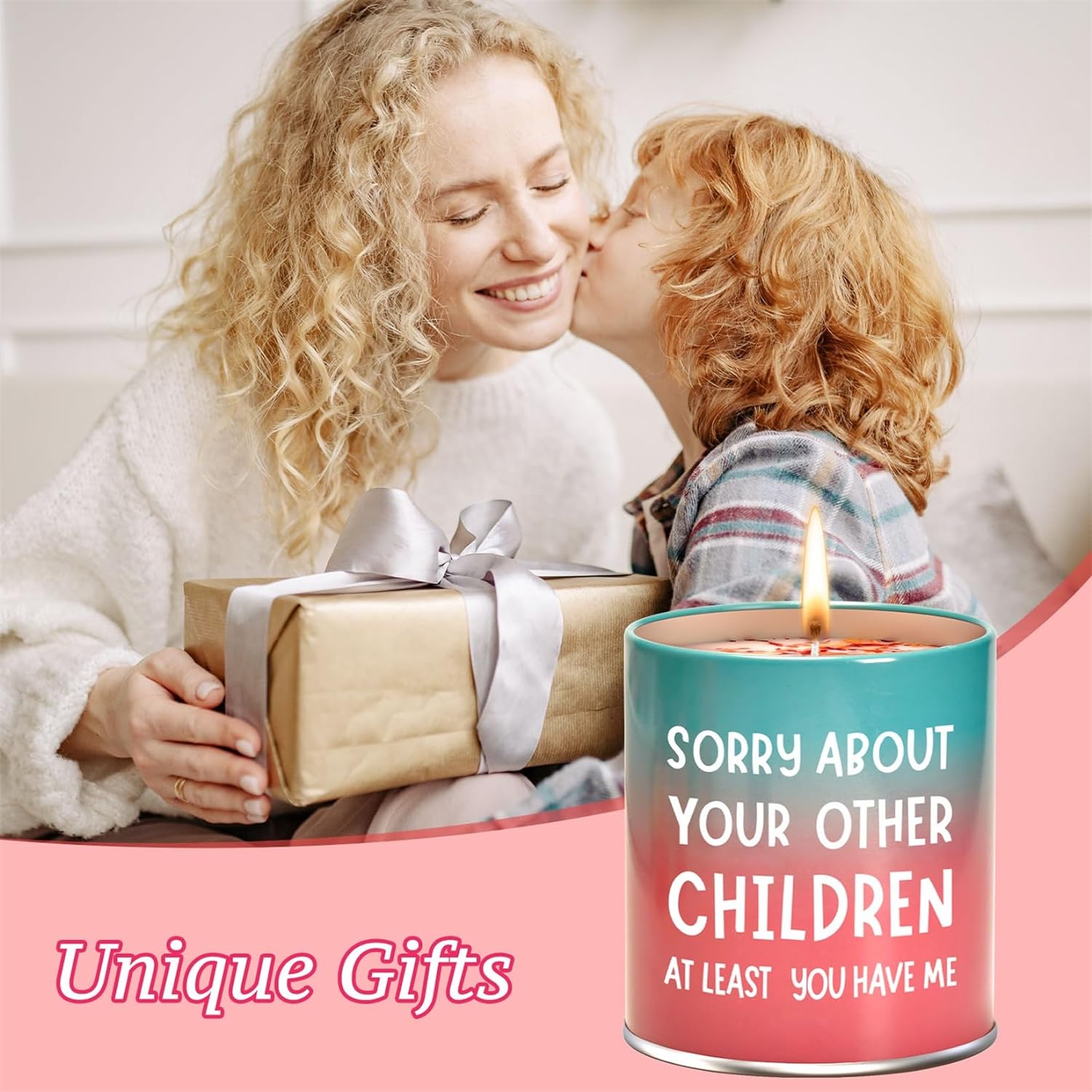 Mothers Day Gifts for Mom,Gifts from Daughter Son Kids, Gifts for Mom-,Funny Gifts Ideas for Mom-Scented Candles