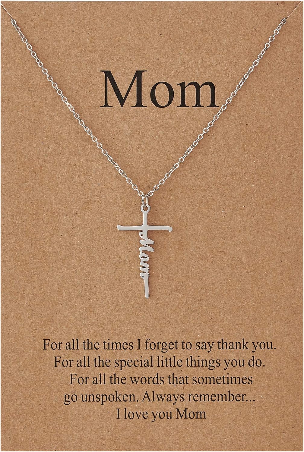 Faith Cross Necklace for Women Religious Gifts for Women Christian Jewelry Gifts for Women