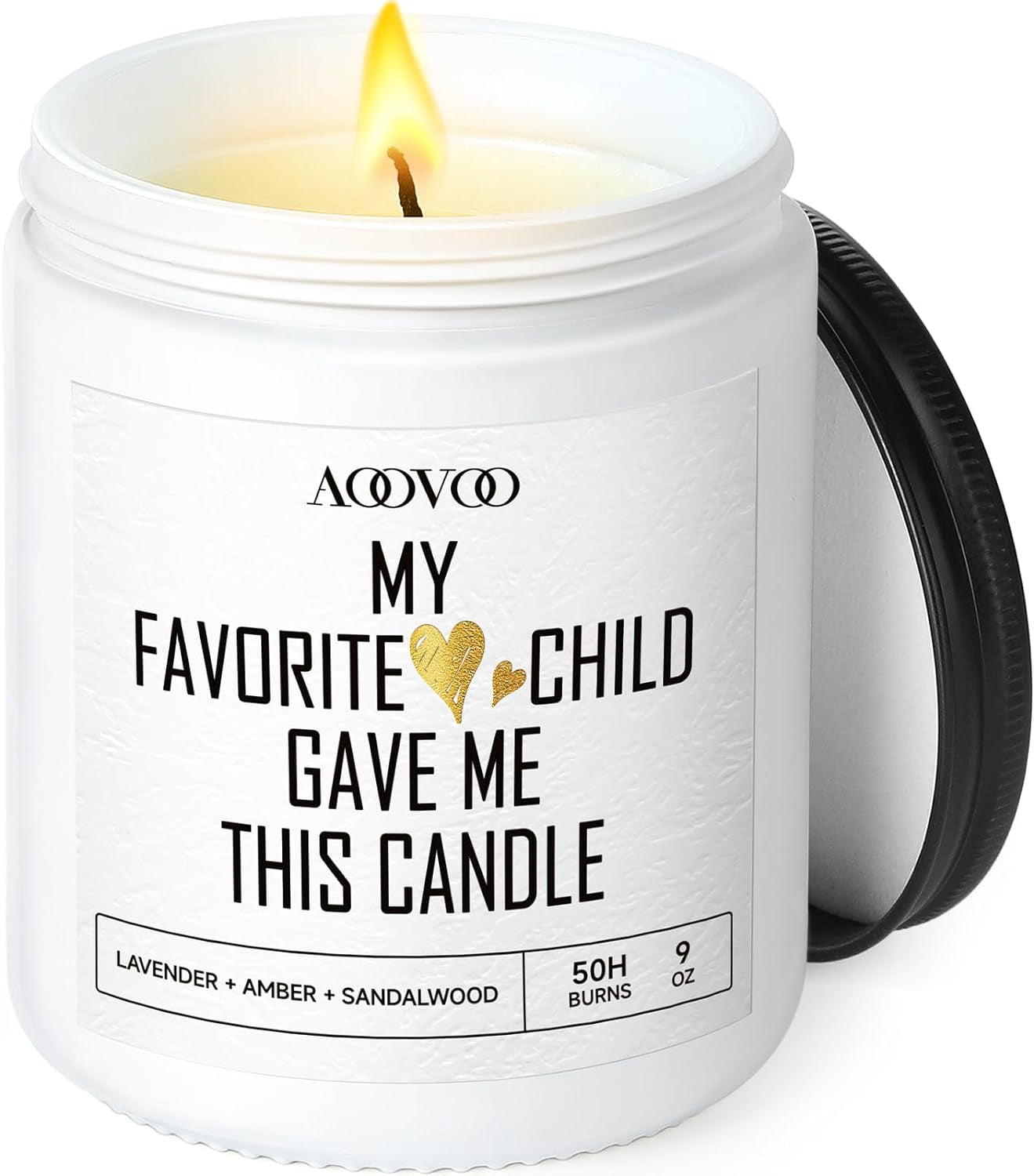 Funny Mothers Day Gift, Mom Candle Gift, Mom Birthday Gifts, Lavender Scented Candle, 9 Oz Soy Wax