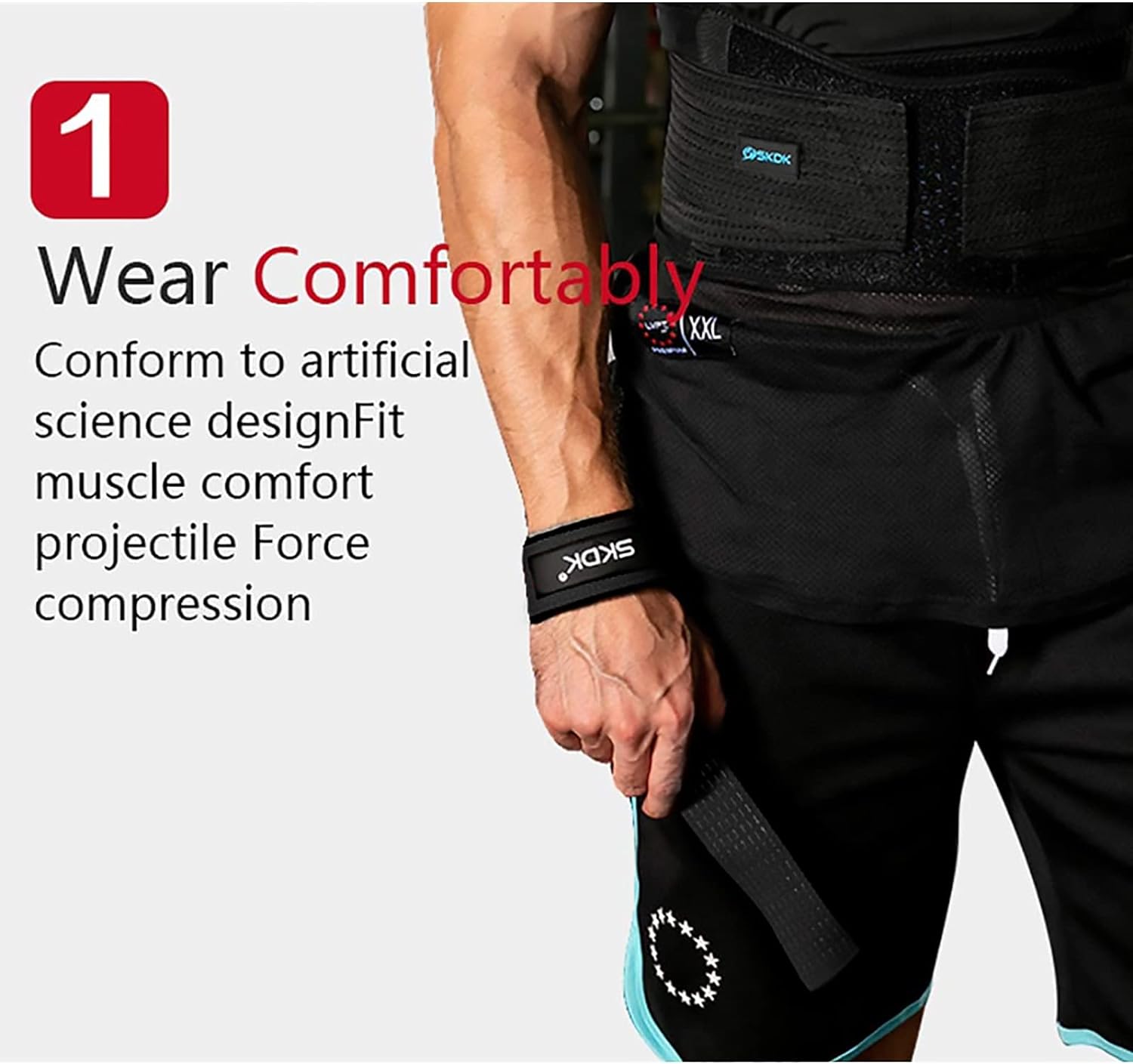 Neoprene Cushioned Wrist Straps: Elevate Your Workouts! - Black