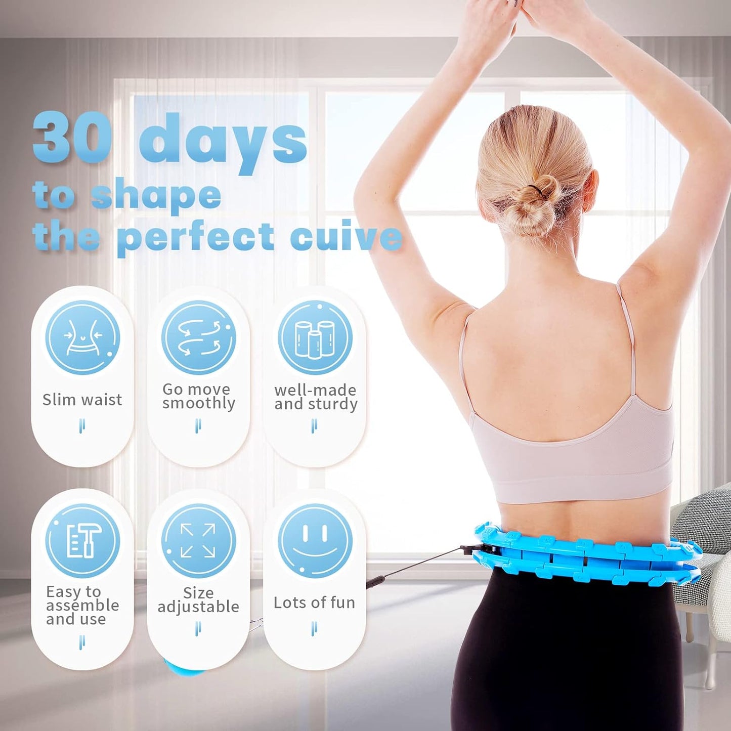Body Shape Weighted Hula Hoop: Ignite Your Fitness Journey